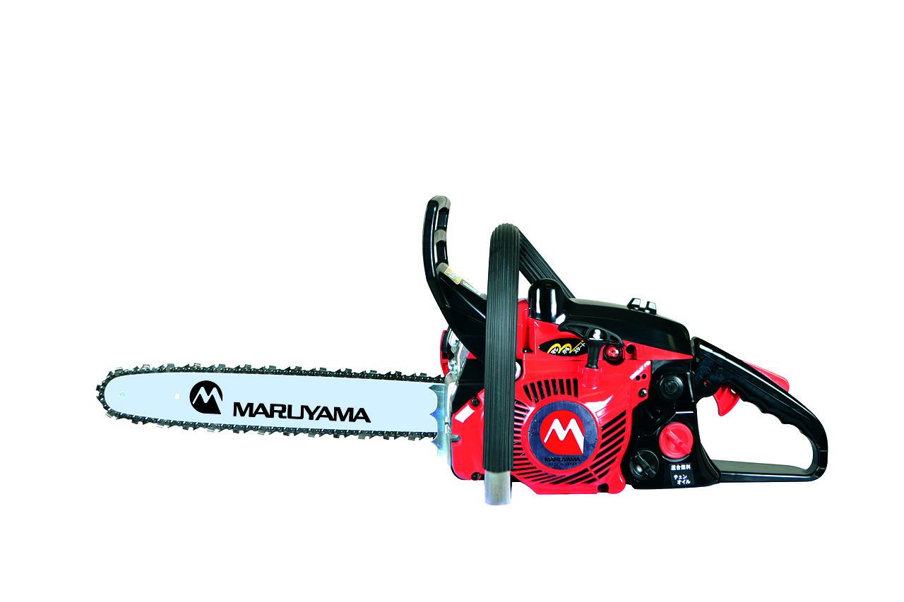 【引取限定】【中古】マルヤマ MLC3501R チェーンソー 混合燃料使用 ガイドバー 350mm ドライバー レンチ付 【ハンズクラフト宮崎新名爪店】 丸山チェンソー MLC3501R(14)-1